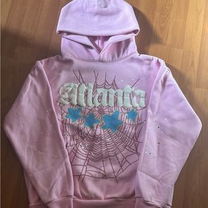 Spider Pink Hoodie “Altlanta”